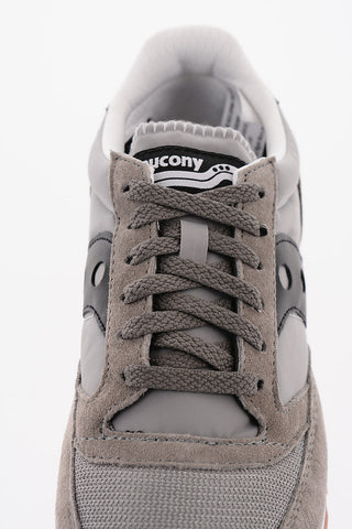 Leather and Fabric JAZZ 81 Sneakers with Contrasting Details