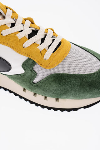 Fabric and Suede MAGIC RUN Sneakers