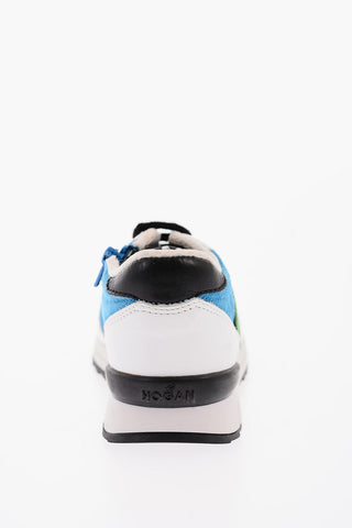 REBEL Sneakers Basse in Pelle con Dettagli Effetto Animalier