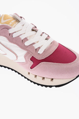 Fabric and Suede MAGIC RUN Sneakers
