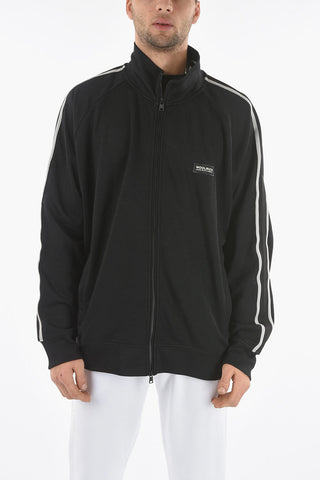 Contrasting Side Bands TRACK Sweatshirt
