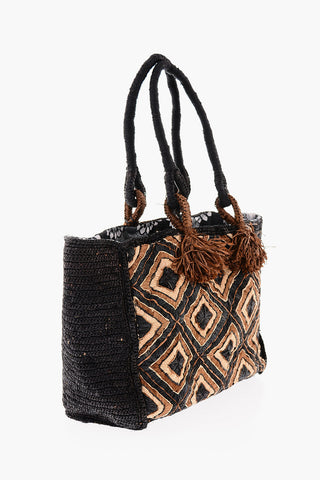 Woven Raffia HOLY Shoulder Bag
