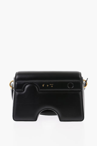 Cut-Out Leather BURROW Shoulder Bag