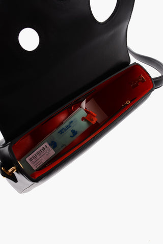 Cut-Out Leather BURROW Shoulder Bag