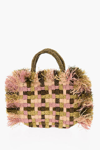 Woven Raffia DAPHNE Handbag