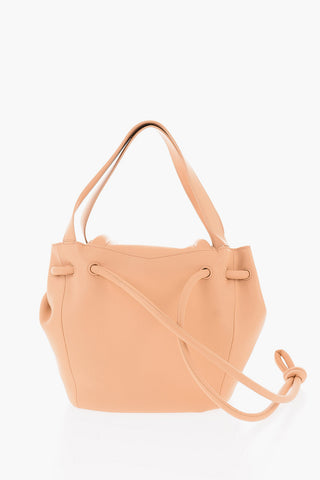 Borsa a Mano BEAK in Pelle con Patta Triangolare
