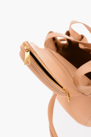 Borsa a Mano BEAK in Pelle con Patta Triangolare
