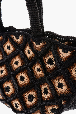 HARY VAKONA Raffia Tote Bag