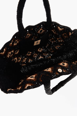 HARY VAKONA Raffia Tote Bag