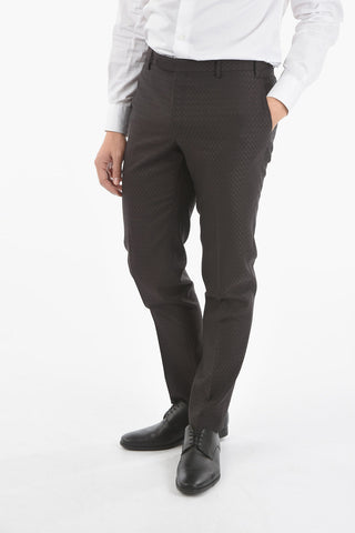 CC COLLECTION virgin wool and silk side vents CERIM. REFINED 3 piece waistcoat suit