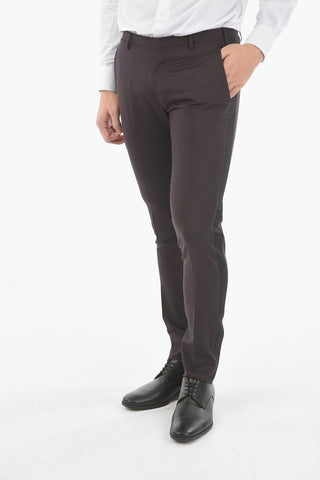 CC COLLECTION CERIM.RESET peak lapel 1-button suit with piping Pants
