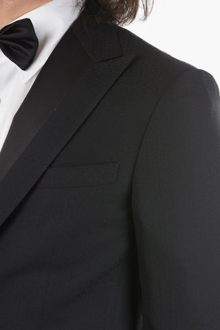 center vent peak lapel CERIM. ACADEMY 1-button suit