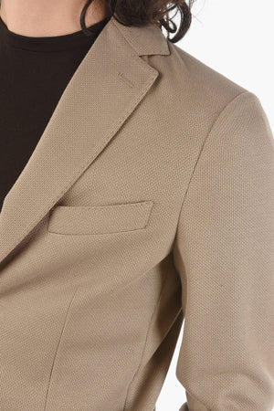 CC COLLECTION giacca a 2 bottoni in cotone Con due spacchi