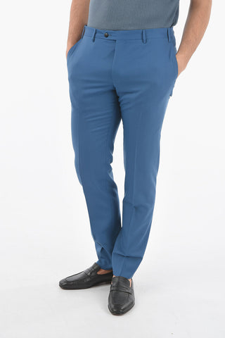 virgin wool side vents notch lapel ACADEMY 2-button suit