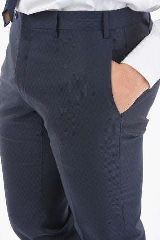 silk and wool CERIMONIA ACADEMY peak lapel 3 piece waistcoat suit