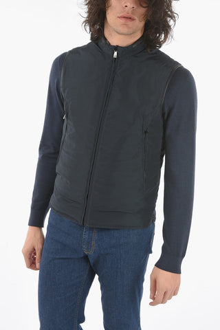 Sleeveless Reversible Jacket