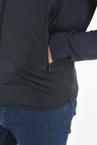 Sleeveless Reversible Jacket