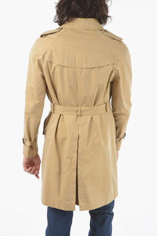 Trench Doppio Petto con Cintura