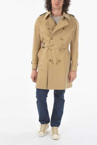 Trench Doppio Petto con Cintura