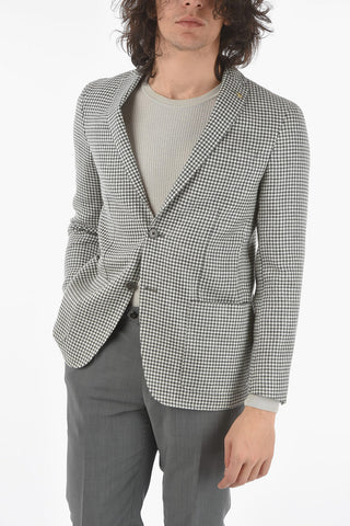 CC COLLECTION giacca a 2 bottoni RIGHT pied-de-poule due spacchi revers classico