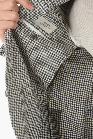 CC COLLECTION giacca a 2 bottoni RIGHT pied-de-poule due spacchi revers classico