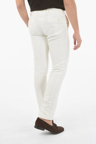 CC COLLECTION twill Linen RESET notch lapel 2-button suit