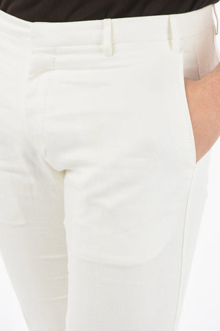CC COLLECTION twill Linen RESET notch lapel 2-button suit