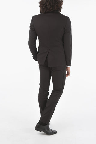 center vent shawl lapel CERIM.ACADEMY 3 piece waistcoat suit