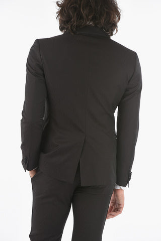 center vent shawl lapel CERIM.ACADEMY 3 piece waistcoat suit
