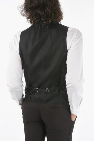 center vent shawl lapel CERIM.ACADEMY 3 piece waistcoat suit