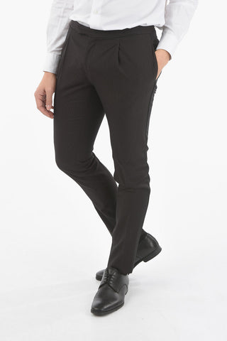 center vent shawl lapel CERIM.ACADEMY 3 piece waistcoat suit
