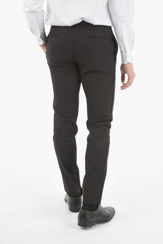 center vent shawl lapel CERIM.ACADEMY 3 piece waistcoat suit