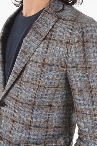 Checked ACADEMY SOFT Blazer with Patch Pockets