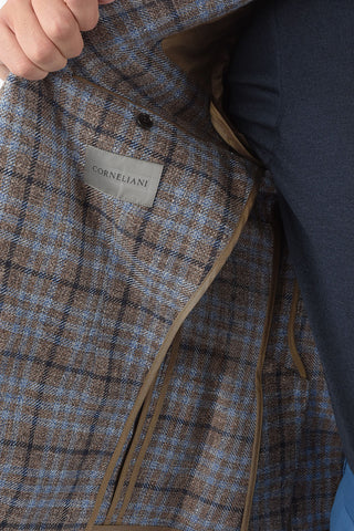 Checked ACADEMY SOFT Blazer with Patch Pockets