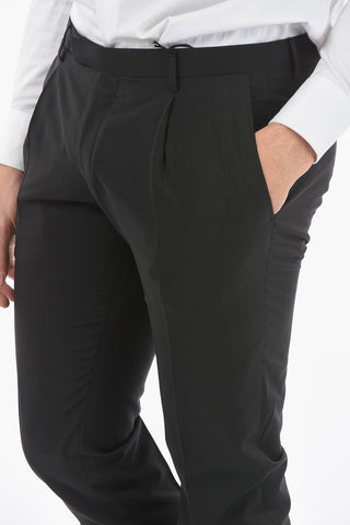 CC COLLECTION Single Pleat Virgin Wool and Mohair REWARD Pants