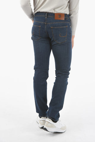 Regular Fit TORINO Jeans With Silver Buttons 14cm 