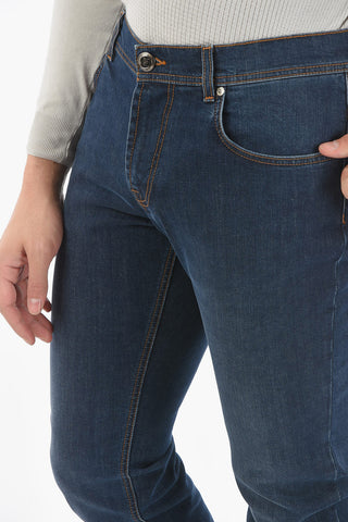 Regular Fit TORINO Jeans With Silver Buttons 14cm 