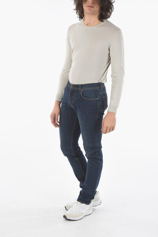 Regular Fit TORINO Jeans With Silver Buttons 14cm 