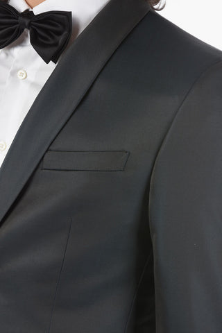 CC COLLECTION abito 2 bottoni CERIM.RESET due spacchi collo sciallato
