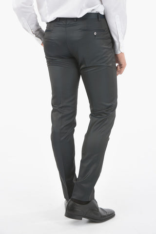 CC COLLECTION abito 2 bottoni CERIM.RESET due spacchi collo sciallato