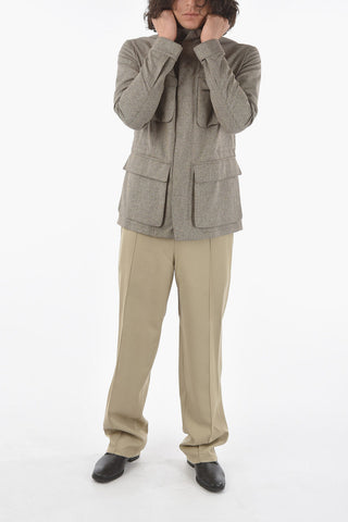ID Patch Pockets And Hidden Closure IDENTITY Utility Jacket