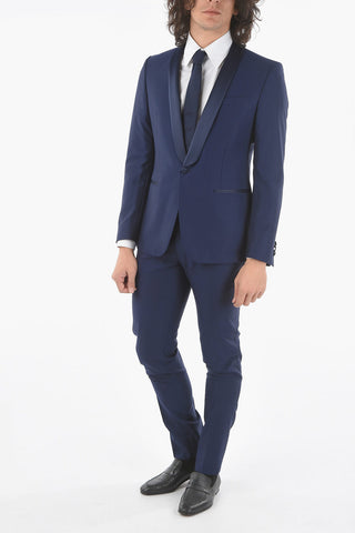 CC COLLECTION side vents shawl lapel CERIM.RESET tuxedo
