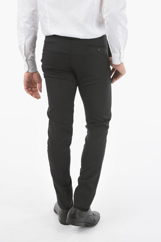 CC COLLECTION abito tre pezzi con gilet CERIM.RESET uno spacco collo sciallato