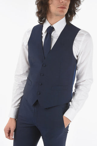 CC COLLECTION virgin wool REWARD CERIMONIA 3 piece waistcoat suit