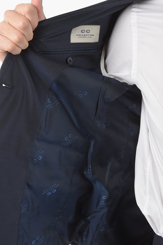 CC COLLECTION All-Over Patterned shawl lapel tuxedo