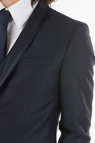 CC COLLECTION virgin wool CERIM.REFINED plain hems 3 piece waistcoat suit