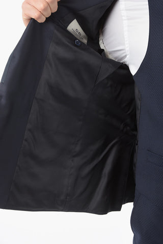 CC COLLECTION virgin wool CERIM.REFINED plain hems 3 piece waistcoat suit