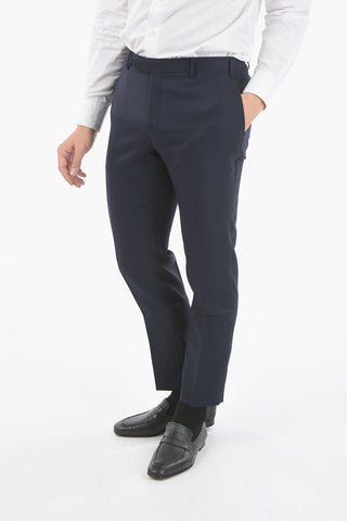 CC COLLECTION virgin wool CERIM.REFINED plain hems 3 piece waistcoat suit