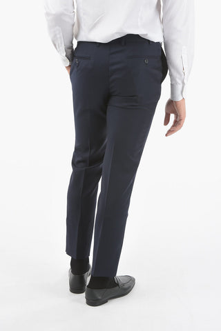 CC COLLECTION virgin wool CERIM.REFINED plain hems 3 piece waistcoat suit