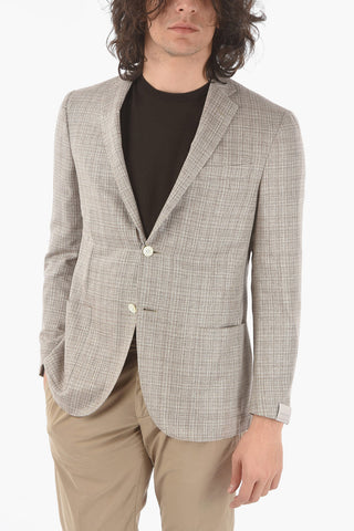 silk side vents notch lapel ACADEMY SOFT 2-button blazer